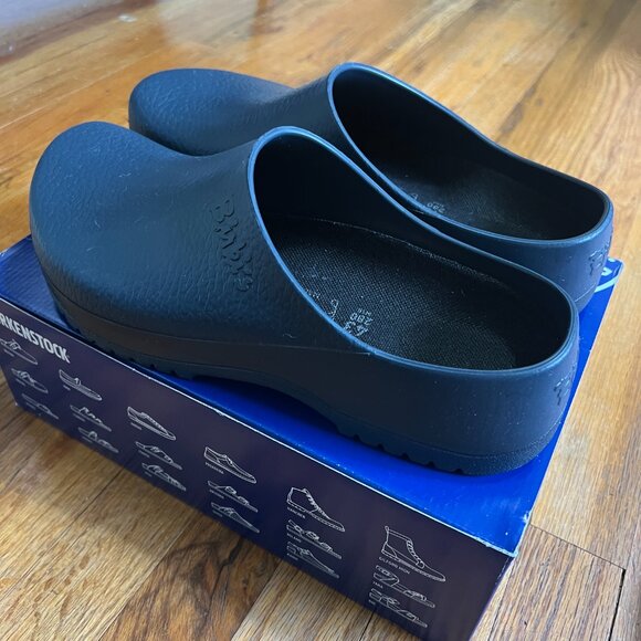 Mens Birkesnstock Super Birki Clog Blue/Navy Brand New in Box, never worn - Picture 3 of 6